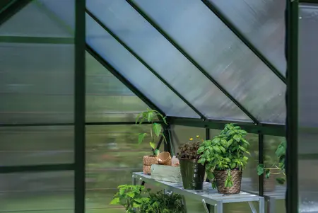 ICON 6 · 4.9 m² (6' x 8') Grøn m/4 mm Polycarbonat